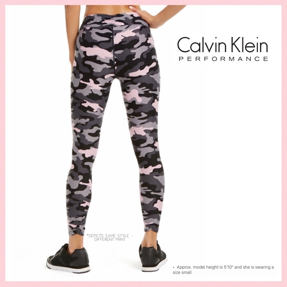 Calvin Klein Performance Rainforest Leggings - Picture 9 of 14